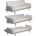 Sovesofa Alexandra House Living Beige 193 x 83 x 75 cm