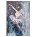 Maleri Alexandra House Living Træ Ballerina 80 x 120 x 3 cm