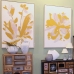 Painting Alexandra House Living Wood Flowers 80 x 4 x 120 cm