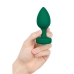 Anal plug B-Vibe Vibrating Jewel Green M/L