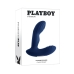 Cassini Anaal Vibrator Zwart Playboy Blauw