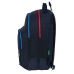 Mochila Escolar Benetton Sixties Azul Marinho 32 x 42 x 15 cm