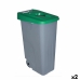 Caixote do Lixo com Rodas Denox 110 L Verde 58 x 41 x 89 cm