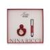 Set de Perfume Mujer Nina Ricci Nina Rouge EDT 2 Piezas