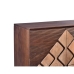 Credenza Romimex Marrone Dorato Legno di mango 40 x 100 x 80 cm