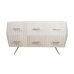 Credenza Romimex Bianco Dorato Legno di mango 44 x 83 x 158 cm