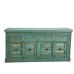 Sideboard Romimex Green Mango wood 180 x 90 x 40 cm