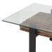 Hoofdtafel Romimex Bruin Zwart 70 x 45 x 130 cm