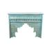 Console Romimex Turkoois Mangohout 120 x 90 x 30 cm