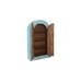 Armoire Romimex Turquoise Bois de manguier 110 x 190 x 40 cm