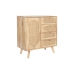 Dientafel DKD Home Decor Natuurlijk Metaal Rubberwood 73,5 x 35 x 78 cm