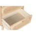 Cassettiera DKD Home Decor Naturale Metallo Legno d'albero della gomma 40 x 30 x 63 cm