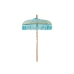 Sunshade Romimex Turquoise Polyester Wood 150 x 200 x 150 cm