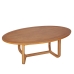 Tavolino da Caffè Romimex Naturale teak 120 x 45 x 60 cm