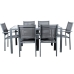 Tafel met stoelen Alexandra House Living 7 Onderdelen