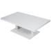 Table Alexandra House Living Blanc 140 x 82 cm Réglable