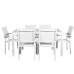 Conjunto de mesa com cadeiras Alexandra House Living 7 Peças