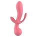 Classic Vibrator Dream Toys Amour Triple Pleasure Pink