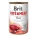 Υγρό φαγητό Brit Paté & Meat Beef Βοδινό κρέας 400 g