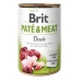 Comida húmida Brit Paté & Meat Duck 400 g Frango