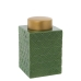 Tibor Alexandra House Living Verde Dourado Cerâmica 16 x 16 x 26 cm