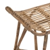 Hocker 49 x 35 x 49 cm Naturfaser