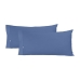 Funda de almohada Alexandra House Living Azul 144 Hilos 45 x 80 cm (2 Unidades)