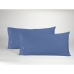 Taie d'oreiller Alexandra House Living Bleu 144 Fils 45 x 80 cm (2 Unités)