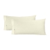 Pillowcase Alexandra House Living Cream 144 Threads 45 x 90 cm (2 Units)