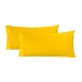 Pillowcase Alexandra House Living Mustard 144 Threads 45 x 90 cm (2 Units)