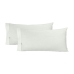 Funda de almohada Alexandra House Living Beige 144 Hilos 45 x 80 cm (2 Unidades)