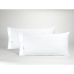 Taie d'oreiller Alexandra House Living Blanc 144 Fils 45 x 80 cm (2 Unités)