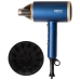 Secador de Pelo NO NAME CR 2268 Azul Negro Oro 1800 W