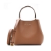 Bolsa Mulher Michael Kors PRATT Castanho 18 x 17 x 10 cm