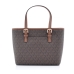 Női Kézitáska Michael Kors 35T9GTVT0B-BROWN Barna 22 x 18 x 10 cm