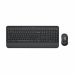 Tastatură și Mouse Fără Fir Logitech Signature MK650 Negru Qwerty Spaniolă