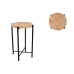 Table d'appoint Romimex Marron Beige Métal Marbre 35 x 57 x 35 cm