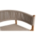 Armchair Romimex Natural Rope Teak 50 x 85 x 60 cm