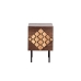 Nightstand Romimex Brown Golden Mango wood 30 x 60 x 40 cm