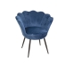 Chaise Romimex Bleu foncé Métal 100 % polyester 67 x 73 x 62 cm