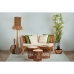 Tables set Romimex Natural wicker 3 Pieces