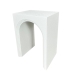 Mesa de apoio Romimex Branco Madeira MDF 40 x 55 x 30 cm