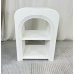 Mesa de apoio Romimex Branco Madeira MDF 40 x 55 x 30 cm