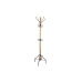 Hat stand Romimex Black Natural Wood Metal 44 x 183 x 44 cm