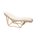 Chaise longue Romimex Naturel 170 x 70 x 65 cm