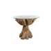 Mesa de apoio Romimex Natural 80 x 75 x 80 cm