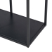 Shelves 90 x 30 x 188 cm Black Steel