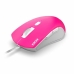 Tastatur und Gaming Maus Krom KANDY BARBIE Rosa QWERTY