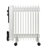 Radiator de Ulei Adler AD 7817 Alb Negru 2500 W