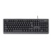 Tastatur Trust TK-150 Schwarz QWERTY